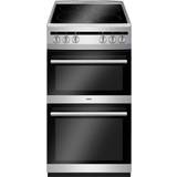 50cm - Electric Ovens Ceramic Cookers Amica AFC5100SI Silver