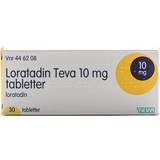Adult - Asthma & Allergy Medicines Loratadin Teva 10mg 30pcs Tablet