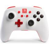PowerA Enhanced Wireless Controller (Nintendo Switch) - White/Red
