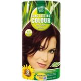 Softening Henna Hair Dyes Hennaplus Long Lasting Colour #4.67 Red Violet Brown 40ml