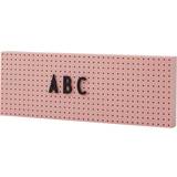 Pink Notice Boards Design Letters The Sign Small Notice Board 21x7.5cm