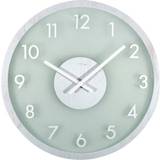 Nextime Interior Details Nextime Frosted Wood Wall Clock 50cm