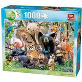 King Classic Jigsaw Puzzles King Jungle Party 1000 Pieces