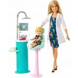 Doctors Dolls & Doll Houses Barbie Dentist Doll & Playset FXP16