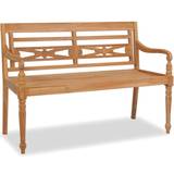 Teak Outdoor Sofas & Benches vidaXL 43052 Garden Bench