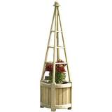 Outdoor Planter Boxes Rowlinson Marberry Obelisk Flower Box