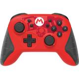 Switch controller mario Hori Switch Wireless Pro Controller - Mario Edition - Red/Black