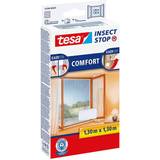 Bug Protection TESA Insect Stop Hook and Loop Comfort for Windows 130x130cm