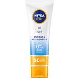 Travel Size Sun Protection Nivea Sun UV Face Q10 Anti-Age & Anti-Pigments SPF50 50ml