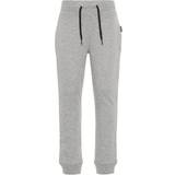 Name It Brushed Sweat Pants - Grey/Grey Melange (13153665)