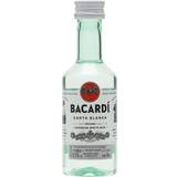 Bacardi Carta Blanca Superior White Rum Miniature 37.5% 5cl