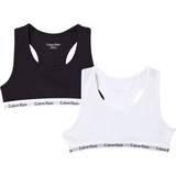 Sleeveless Bralettes Children's Clothing Calvin Klein Girl's Bralettes 2-pack - Black/White