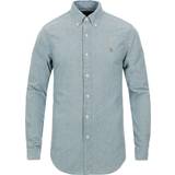 Men Shirts Polo Ralph Lauren Slim Fit Chambray Shirt - Medium Wash