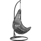 Synthetic Rattan Outdoor Hanging Chairs Garden & Outdoor Furniture Beliani ATRI