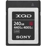 XQD Memory Cards Sony XQD G 440/400MB/s 240GB