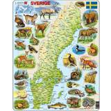 Larsen Classic Jigsaw Puzzles Larsen Sweden Physical Animals 71 Pieces