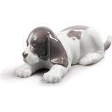 Lladro Sleepy Puppy Figurine 6cm