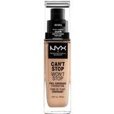 NYX Cosmetics NYX Can't Stop Won't Stop Full Coverage Foundation CSWSF07 Natural