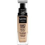 NYX Can't Stop Won't Stop Full Coverage Foundation CSWSF6.3 Warm Vanilla
