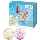 Intex Beach Ball Intex Transparent Glitter Beach Balls
