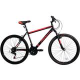 Front - Red Mountainbikes Falcon Maverick G19" Mountain Bike - Black/Red Men's Bike
