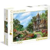 Clementoni High Quality Collection Old Waterway Cottage 500 Pieces