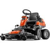 Four-Wheel Drive Ride-On Lawn Mowers Husqvarna R 420TsX AWD With Cutter Deck