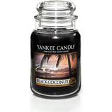 Black Scented Candles Yankee Candle Black Coconut Large Scented Candle 623g