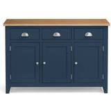 Blue Cabinets Julian Bowen Richmond Sideboard 128x86cm