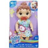 Hasbro Talking Dolls Dolls & Doll Houses Hasbro Baby Alive Baby Lil Sounds Interactive Brown Hair Baby Doll E3688