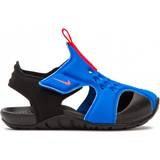 Blue Sandals Nike Sunray Protect 2 TD - Photo Blue/Black/Bright Crimson