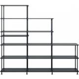 Grey Shelving Systems Montana Furniture Free 542100 Shelving System 203.4x178.1cm