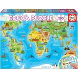 Educa Monuments World Map 150 Pieces