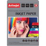 A6 Photo Paper ActiveJet Professional Photo Glossy A6 260g/m² 100pcs