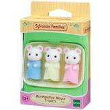 Mouses Dolls & Doll Houses Sylvanian Families Marshmallow Mouse Triplets