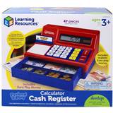 Plastic Shop Toys Learning Resources Pretend & Play Calculator Cash Register 47pcs