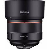 Samyang Camera Lenses Samyang AF 85mm F1.4 for Nikon F