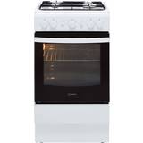 50cm - Gas Ovens Gas Cookers Indesit IS5G1KMW White