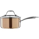Coppers Sauce Pans Premier Housewares Minerva with lid 18 cm