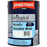Johnstone's Trade Acrylic Durable Matt Wall Paint, Ceiling Paint Magnolia 2.5L
