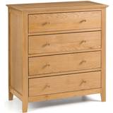 Oak Chest of Drawers Julian Bowen Salerno Chest of Drawer 80x84cm