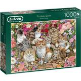 Falcon Floral Cats 1000 Pieces