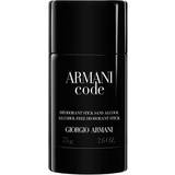 Deodorants - Oily Skin Giorgio Armani Armani Code Homme Deo Stick 75g