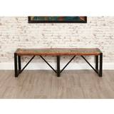 Steel Settee Benches Baumhaus Urban Chic Settee Bench 166x45cm
