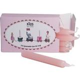 Kids by Friis Birthday Candles Pink 10-pack