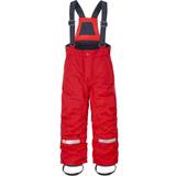 Foot Loops Thermal Trousers Didriksons Idre Kid's Pants - Chili Red (502682-314)