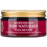 Calming Hair Waxes Recipe for Men RAW Naturals Call Me Clay 100ml