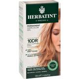 Fragrance Free Permanent Hair Dyes Herbatint Permanent Herbal Hair Colour 10DR Light Copperish Gold 150ml
