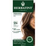 Fragrance Free Hair Dyes & Colour Treatments Herbatint Permanent Herbal Hair Colour 5N Light Chestnut 150ml