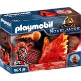 Knights Play Set Playmobil Novelmore Fire Guardian with Ghost 70227